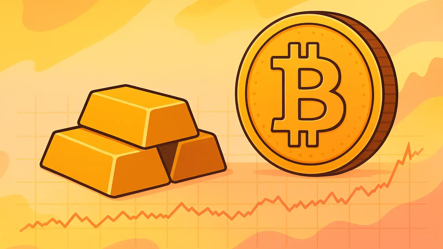 Bitcoin Trails Gold in 2025 but Dominates Long-Term Returns Across Major Asset Classes
