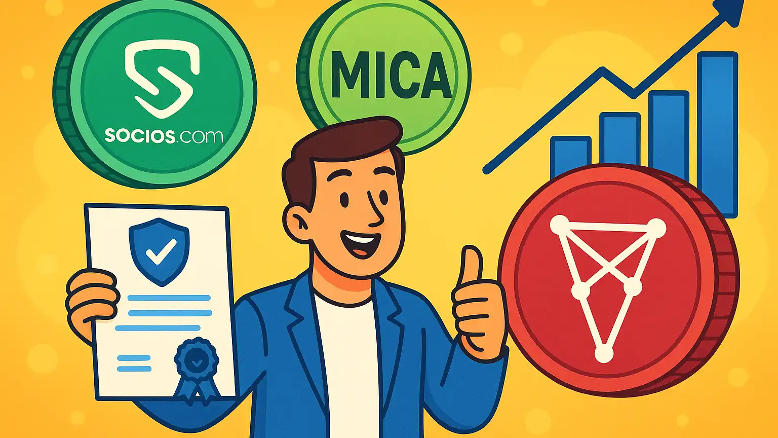 Socios Europe Secures MiCA Crypto License, Boosting Chiliz’s Web3 Role