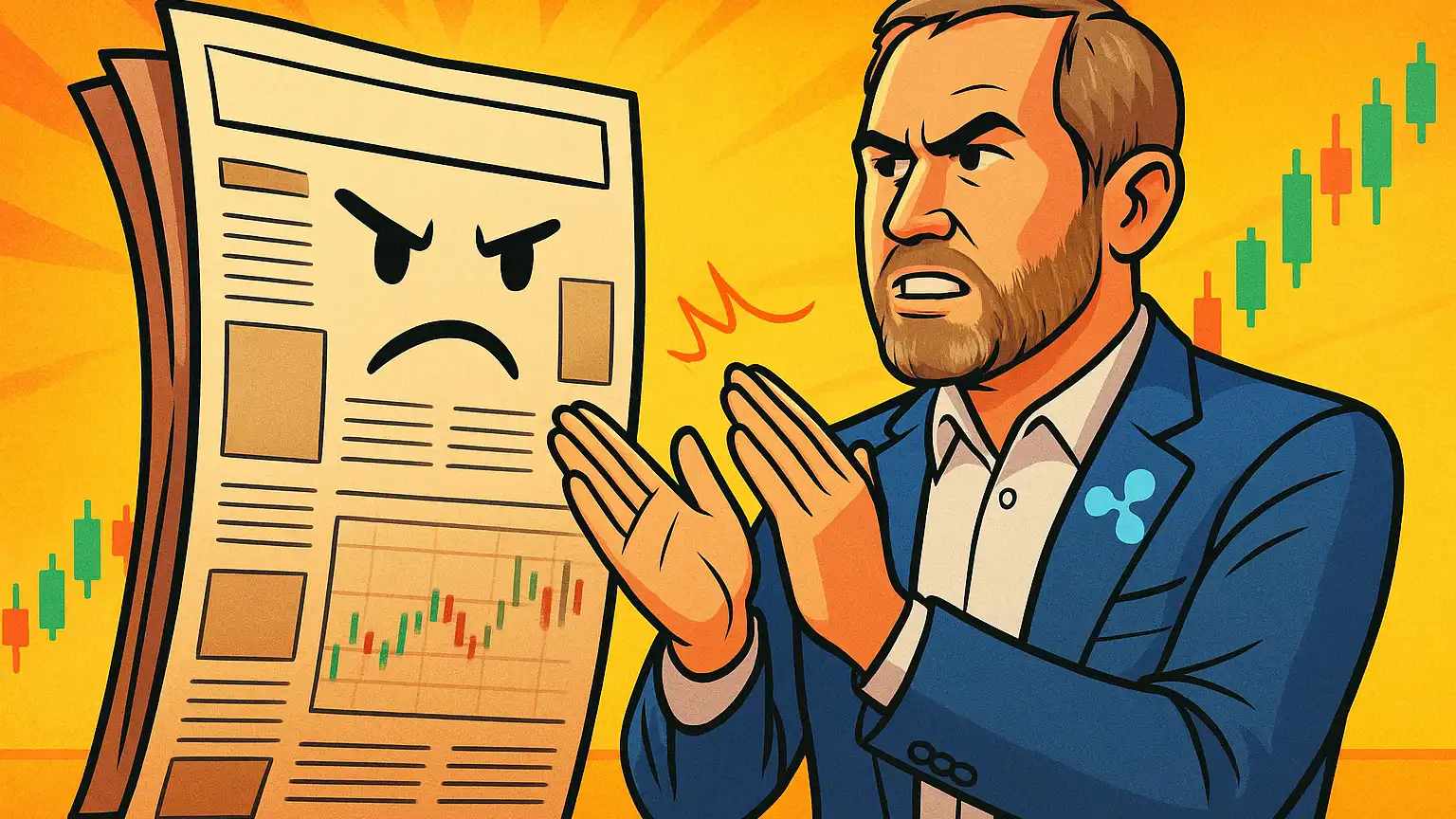 “Not Journalism”: Ripple Chief Claps Back at NYT